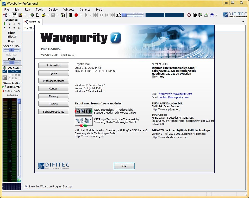 WavePurity Professional 7.35