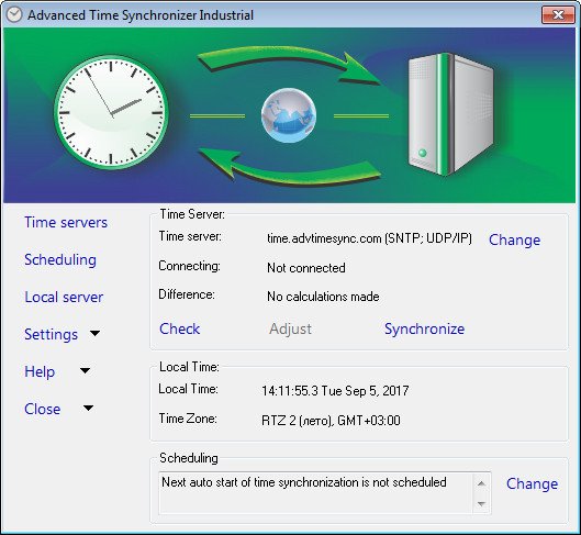 Advanced Time Synchronizer Industrial 4.3 Build 808 Multilingual