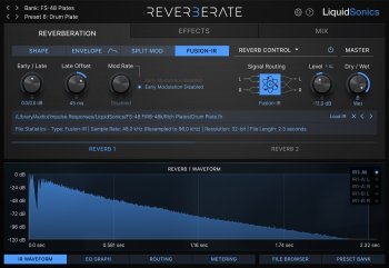 LiquidSonics Reverberate Library v3.1.0-R2R screenshot