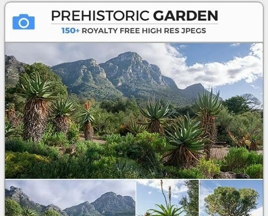 PHOTOBASH – Prehistoric Garden