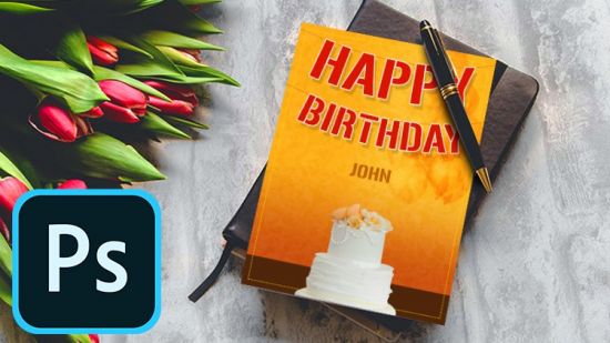 Adobe Photoshop: Create Professional Greeting Card Design