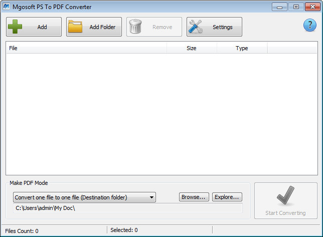 Mgosoft PS To PDF Converter 9.1.2 + Portable