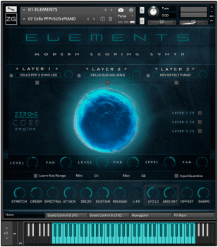 Zero-G Elements - Modern Scoring Synth KONTAKT screenshot