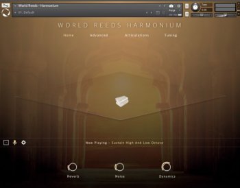 Evolution Series World Reeds Harmonium v1.0.0 KONTAKT screenshot