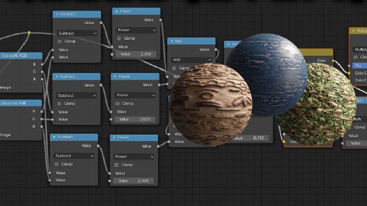 Introduction to materials and procedural shaders in blender