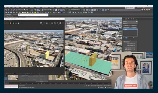 Skillshare – Merge 3D into Video Footage | 3ds Max 2022 + After Effects