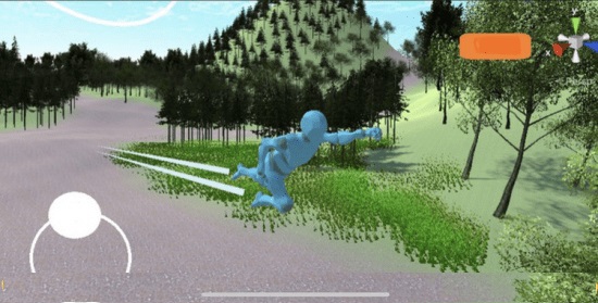 Unity 3d Mobile Super Hero Flying Using Joystick