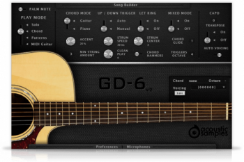 Acousticsamples GD-6 Acoustic Guitar for UVI Falcon screenshot