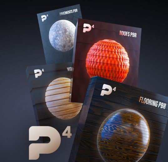 CGAxis – Physical 4 PBR Textures Collection