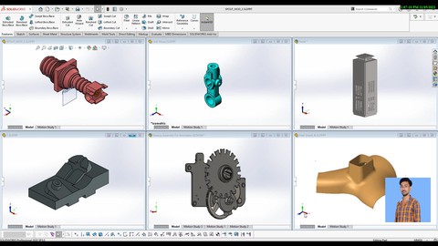 Solidworks – From very basic to advanced training