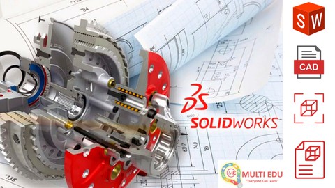 Intensive Solidworks Training – Learn by Doing : 10 min/part