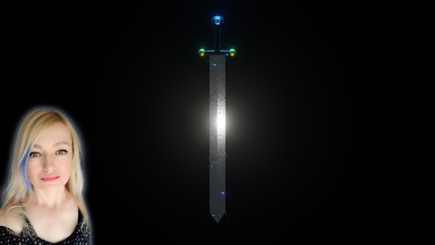 Design Magic Sword in Blender