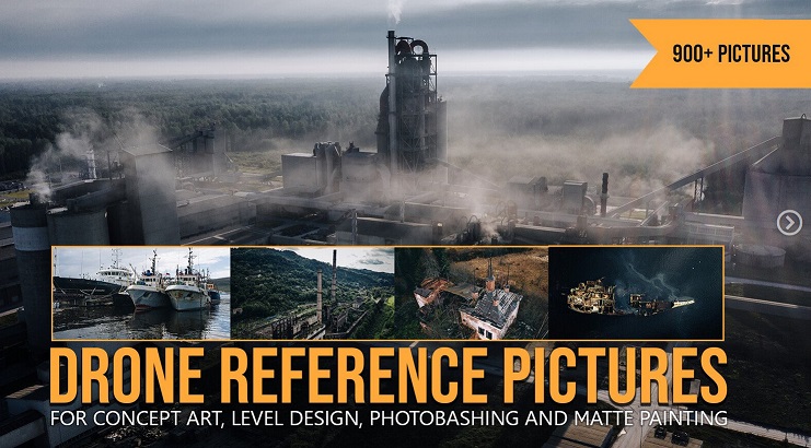 ArtStation – Grafit Studio – 900+ Drone Reference Pictures – Bundle