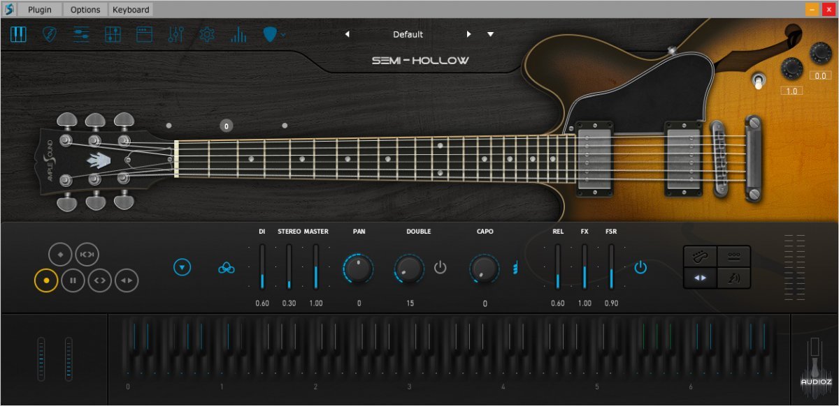 Ample Sound Ample Guitar Semi Hollow v3.5.0 WIN OSX screenshot