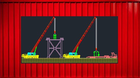 AutoCAD Crane Lifting Plan and Rigging Drawings 2016-2022