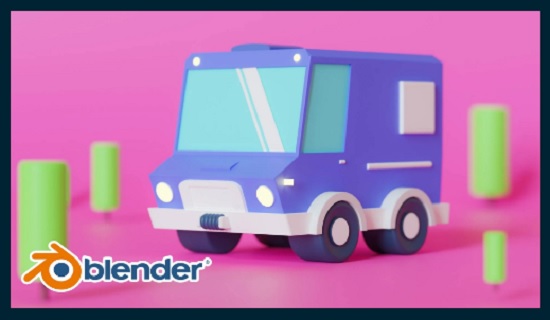 Skillshare – Blender 3D: Easy Cartoon Style Car/Truck