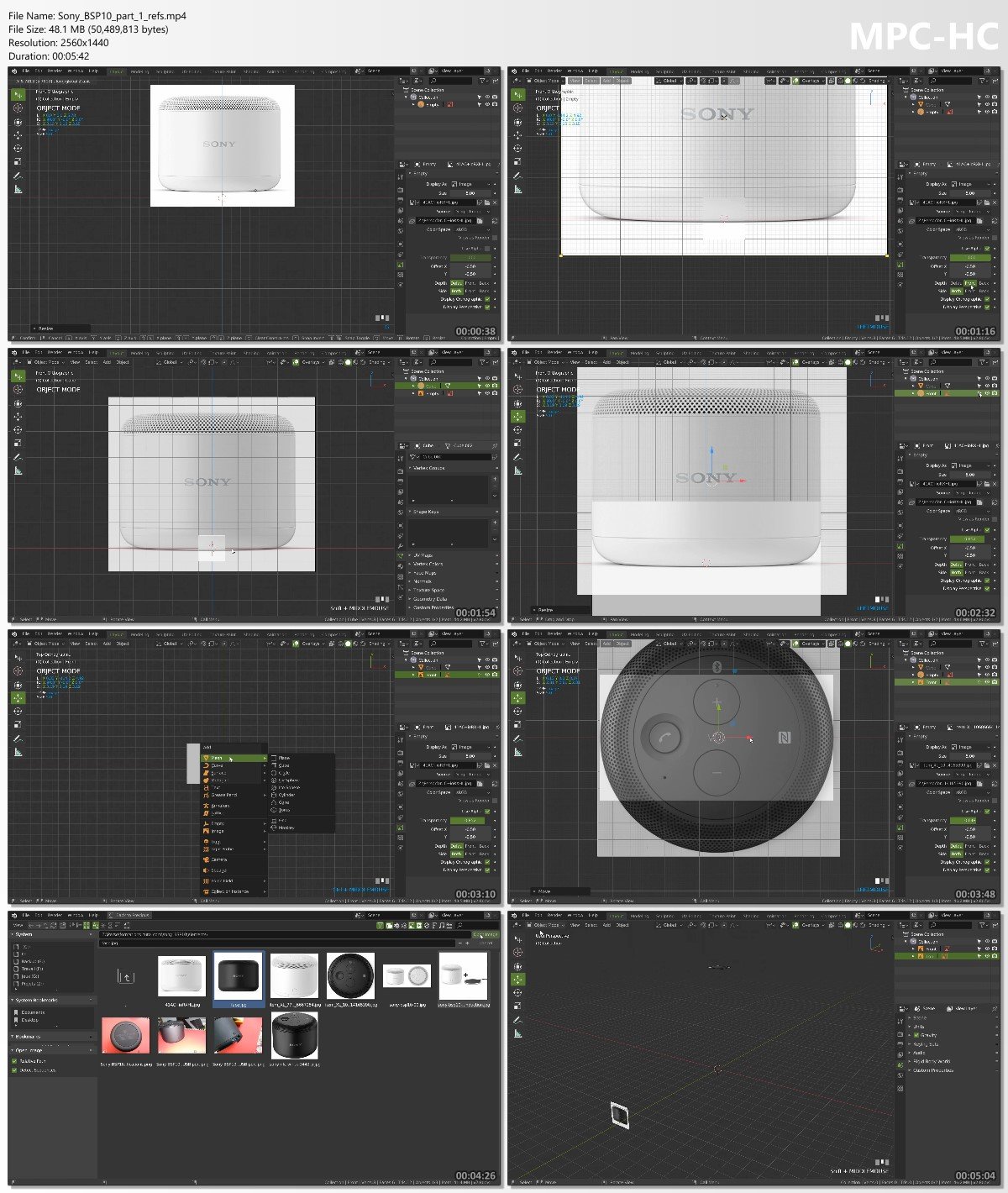 ArtStation - Sony BSP10 - Non-destructive tutorial on blender