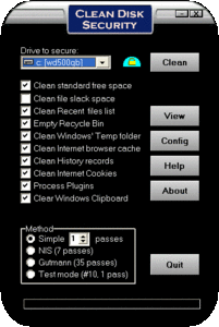 Clean Disk Security 8.11