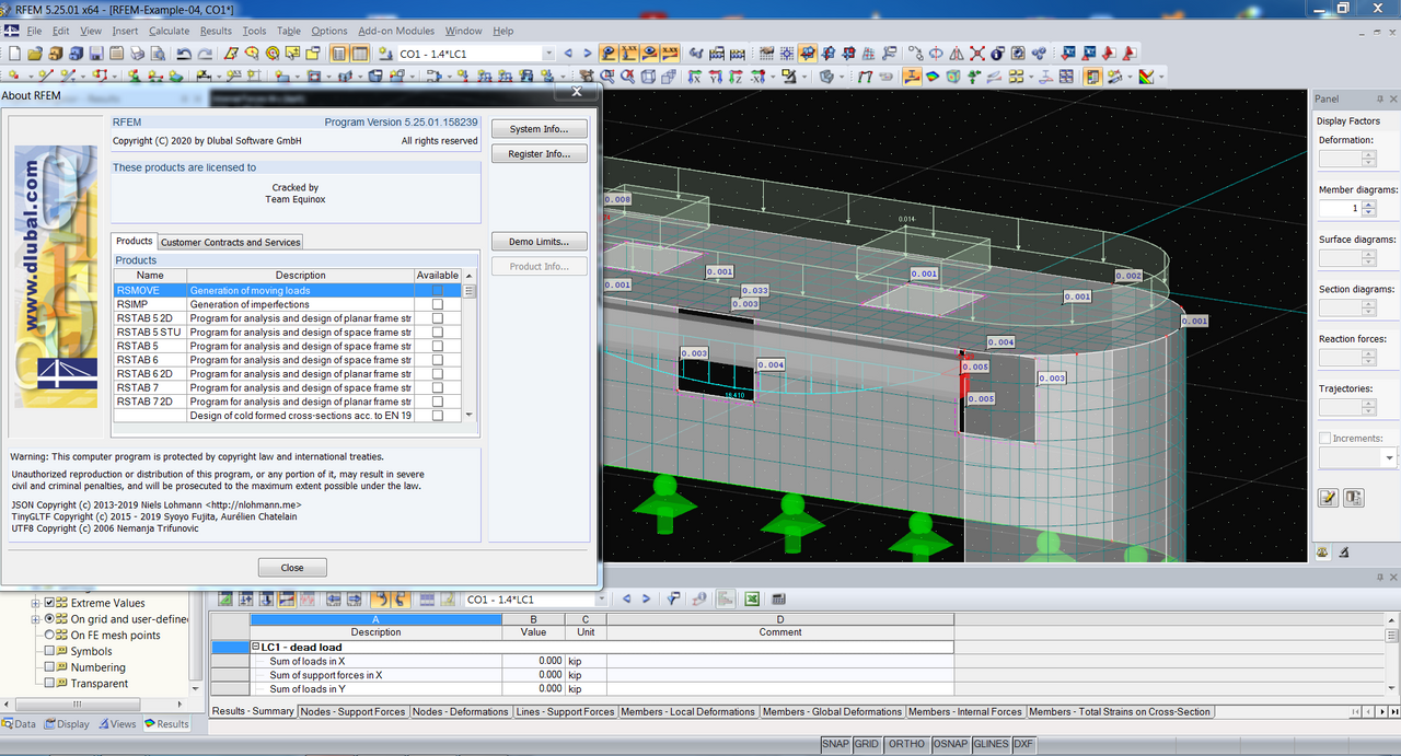 Dlubal RFEM 5.25.01