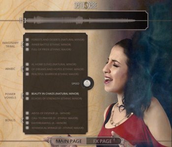 Sonuscore Ethnic Vocal Phrases KONTAKT screenshot