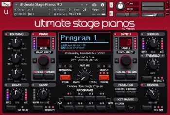 Ultimate Stage Pianos HD KONTAKT screenshot