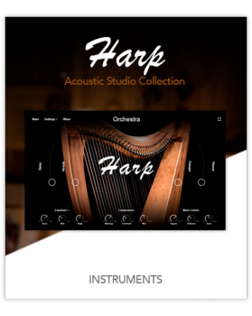 Muze Concert Harp KONTAKT screenshot