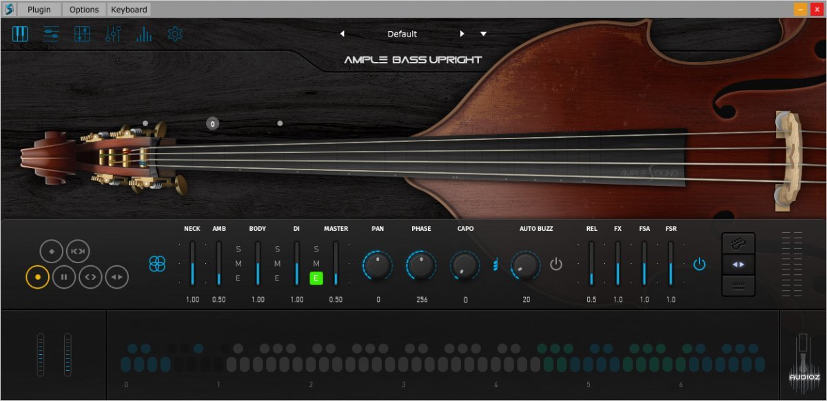 Ample Sound Ample Bass Upright v3.4.0 WIN OSX screenshot