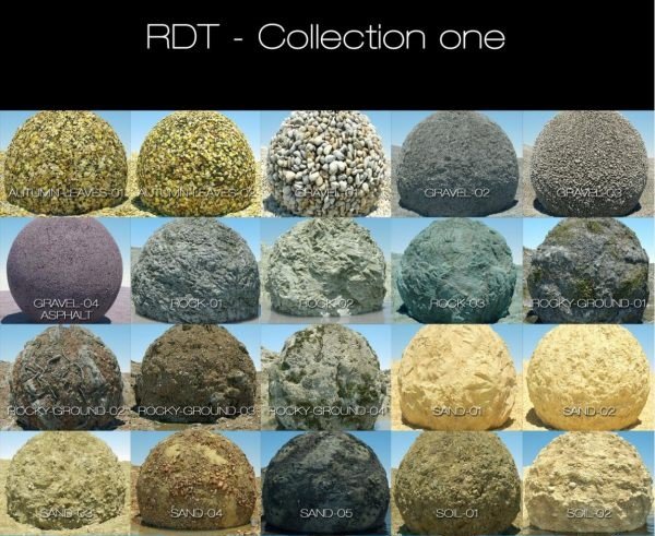 Real Displacement Textures – Collection One (Vol. 1)