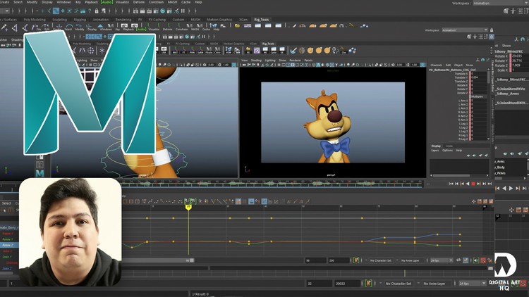 Intermediate Animation in Autodesk Maya