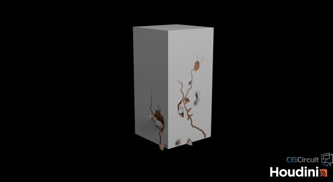 CGCircuit – Houdini Crack Effect