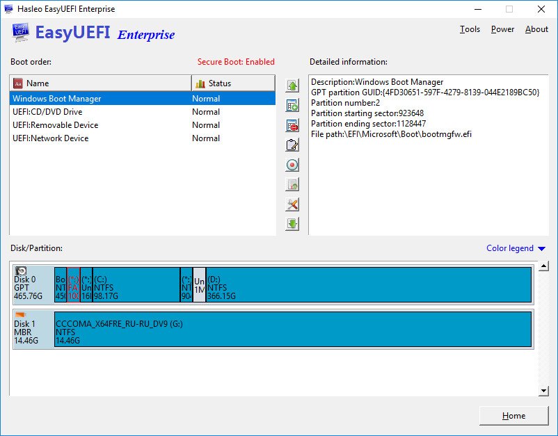 EasyUEFI Enterprise 3.5 (x64) Multilingual