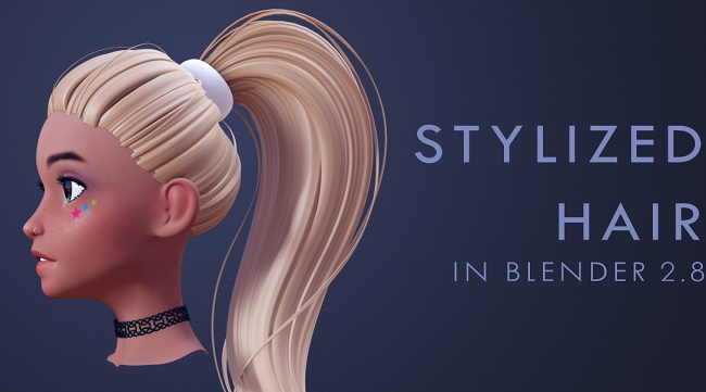 CGCookie – Modeling Stylized Hair in Blender