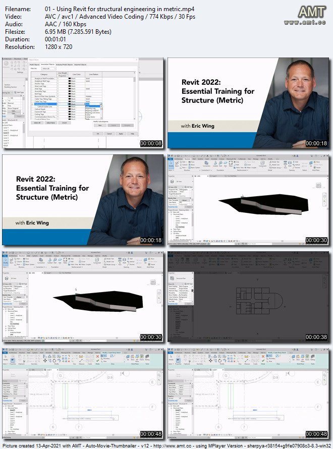 Revit 2022: Essential Training for Structure (Metric)