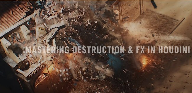 Rebelway – Mastering Destruction & FX in Houdini Weeks 1-4
