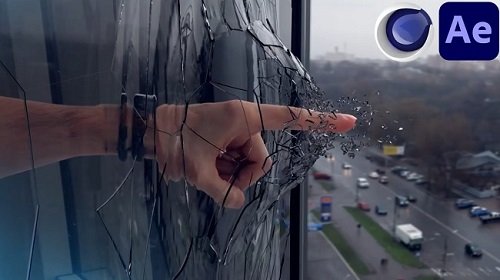 VFX for Beginners using Cinema 4D – Breaking Glass in 3D