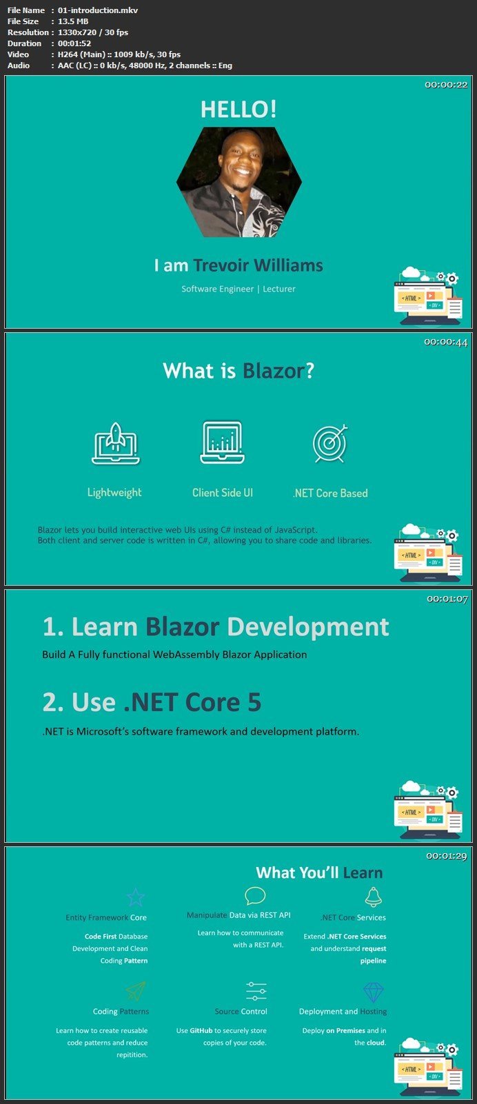 Blazor WebAssembly .NET Core 5 Development Guide