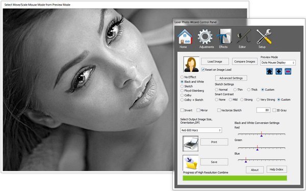 Laser Photo Wizard Professional 9.0