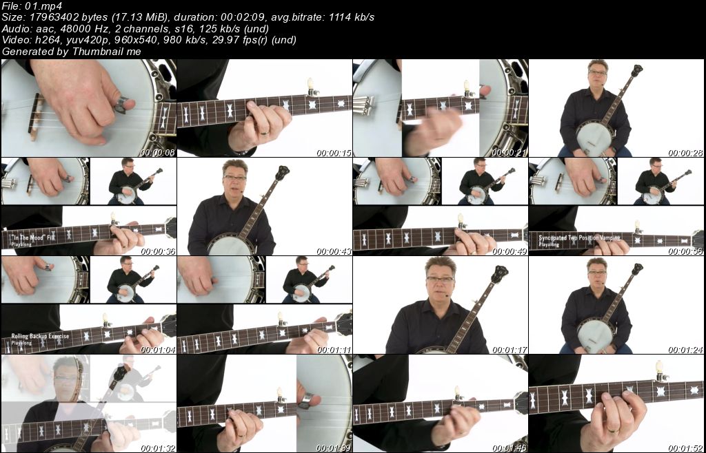Bluegrass Banjo Backup