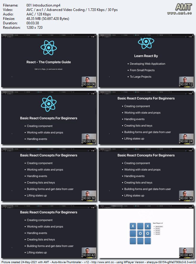 React The Complete Guide 2021 (Inc Hooks, Redux & 5 Apps)