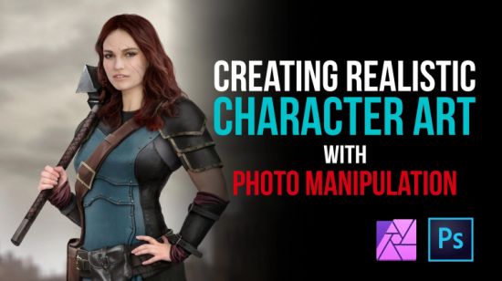 Realistic Character Design – Photo Manipulation, Concept Art, Photoshop Tools and Digital Cosplay