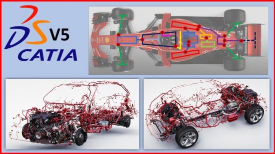 Catia V5 Electrical Harness Design – Automotive Industrial