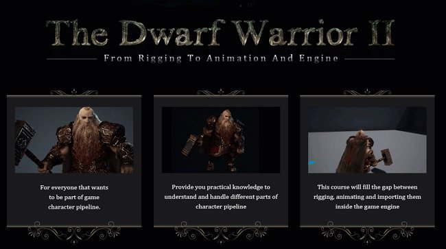 Wingfox – The Dwarf Warrior II: from rigging to animation and engine