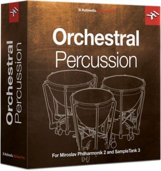 IK Multimedia Orchestral Percussion for SampleTank 3/4