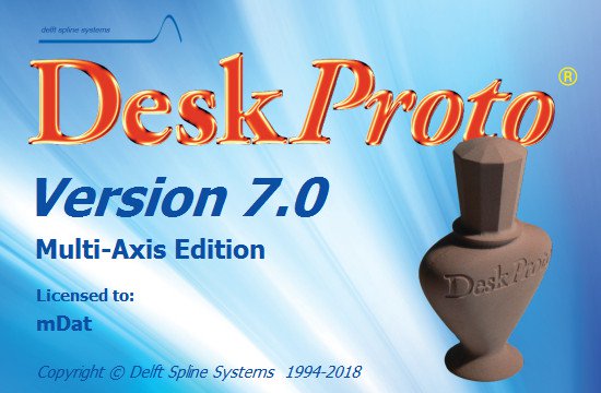 DeskProto 7.1 Revision 10231 Multi-Axis Edition