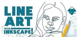 Draw vector line art illustrations with Inkscape!