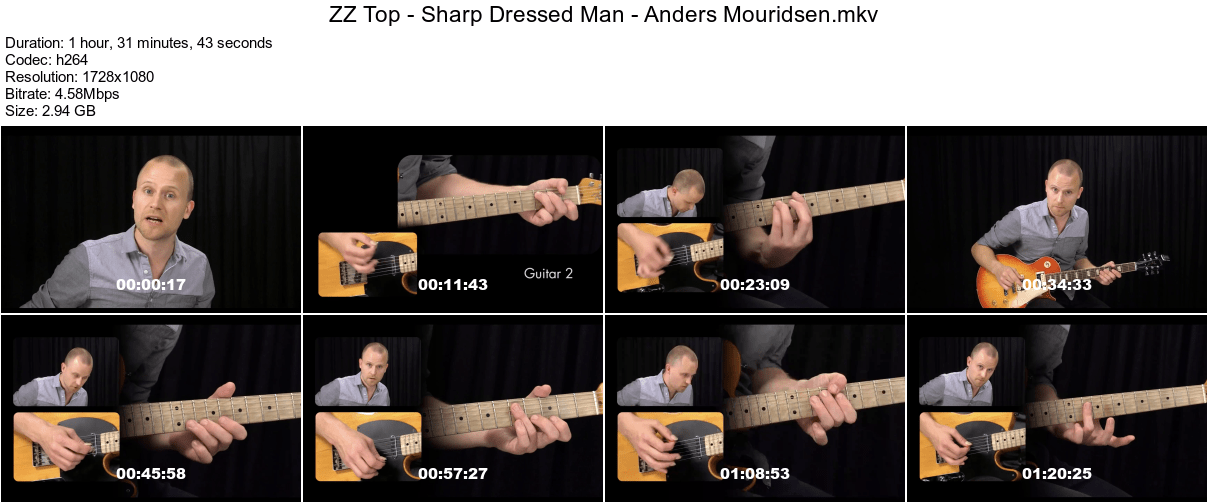 Guitartricks - How to Play - Sharp Dressed Man (ZZ Top)
