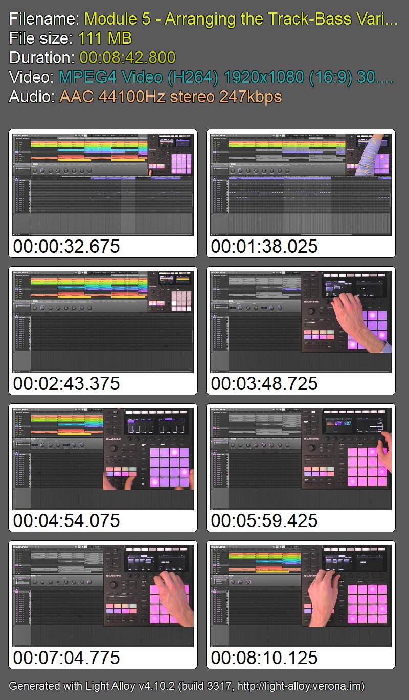 Track Production in Maschine MK3