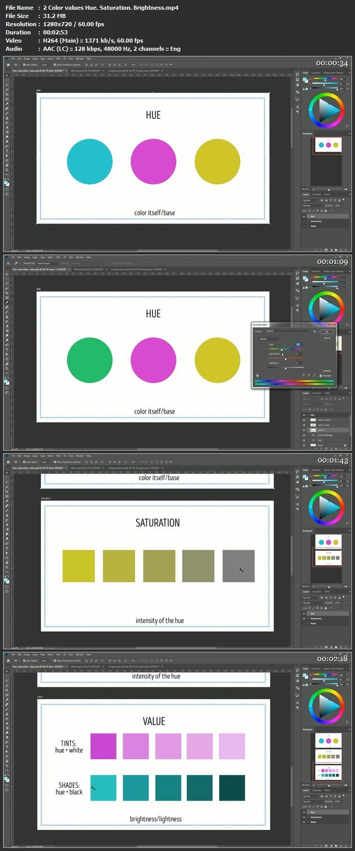 Photoshop Drawing Course Part #4: Color Theory