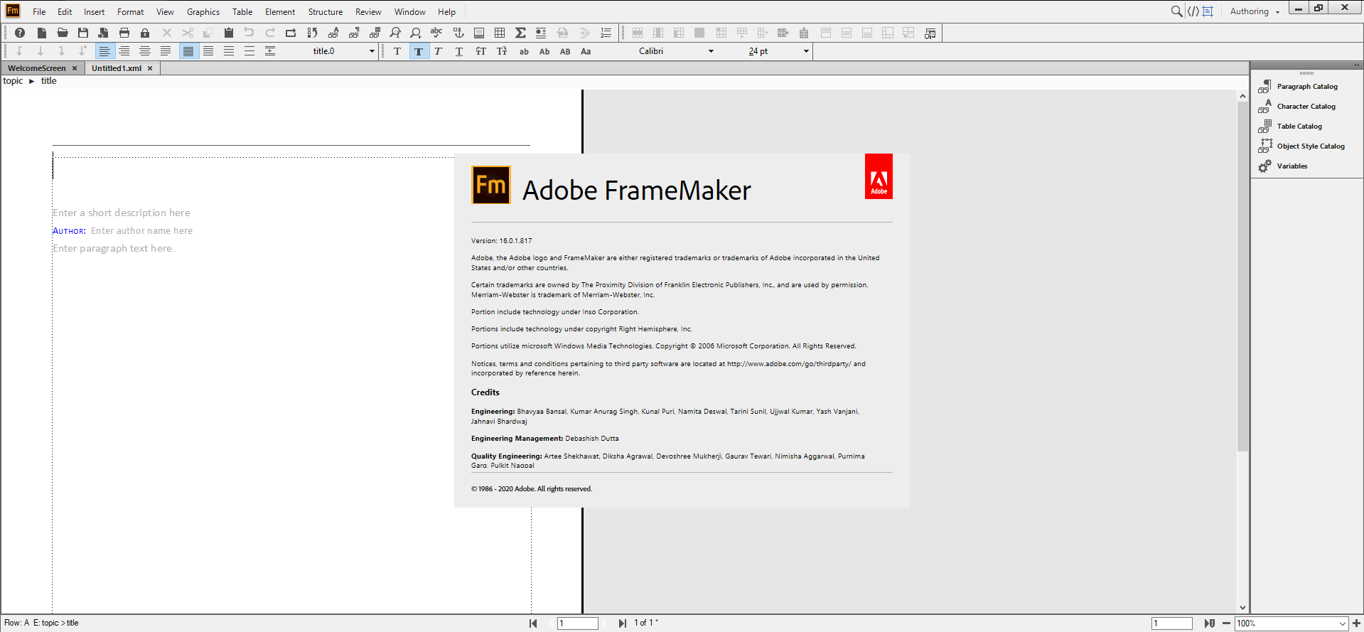 Adobe FrameMaker 2020 16.0.1.817 (x64) Multilanguage
