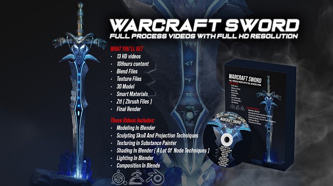 Artstation – Frostmourne Sword Full Process
